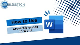 How to use crossreferences in Word [upl. by Dibrin]