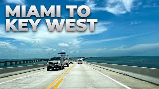 Miami to Key West Drive in July 2022 [upl. by Asek]