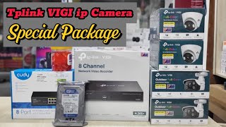 Tplink Full Colour 4MP ip camera package  CCTV Camera price in Bangladesh  Cctv camera review [upl. by Veedis540]