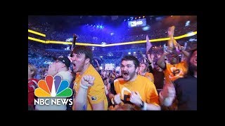 Esports Inside The World Of Competitive Gaming  NBC News [upl. by Ardnoet]