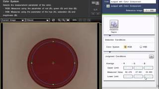 CVX Machine Vision System Color Component Tool [upl. by Marlyn73]