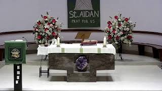 Mass 630pm Wed 30 Oct St Aidans Catholic Church Coulsdon UK [upl. by Artkele]