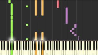 Desert Overworld  Super Mario 3D Land Synthesia [upl. by Lleze]