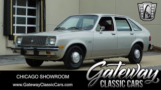 1980 Chevrolet Chevette 2145 Gateway Classic Cars Chicago [upl. by Dlareg23]