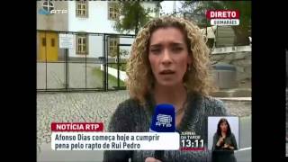 Afonso Dias começa a cumprir pena em Guimaraes pelo rapto de Rui Pedro [upl. by Izmar]