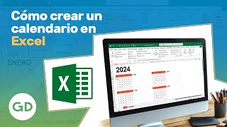 Cómo crear un calendario en Excel [upl. by Wanyen870]