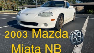 Is the NB Miata the NEW answer 2003 mazda Miata mx5 review [upl. by Charisse996]