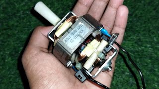 220v universal motor experiment 🔥🔥 testing on 20v shocking results 🥵🥵 [upl. by Margreta]