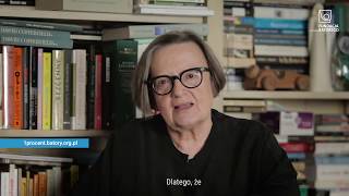 Agnieszka Holland Dlaczego wspieram Fundację Batorego [upl. by Harikahs244]