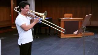 Bolero Trombone Solo [upl. by Hcone]