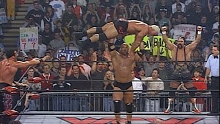 Goldberg amp Rick Steiner vs Buff Bagwell amp Scott Steiner WCW Monday Nitro March 1 1999 [upl. by Benedict]