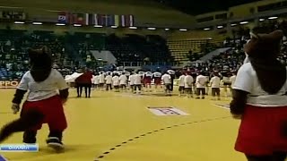 Russia vs Sweden 2000 Handball Mens Anthem of Russia and Sweden 30012000 [upl. by Bocock]