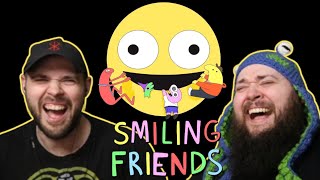 TWIN BROTHERS BINGED SMILING FRIENDS SEASON 1 REACTION [upl. by Georgina]