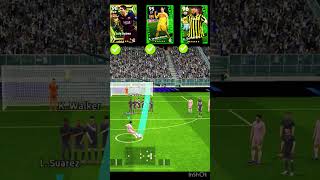 Suarez vs lewandowski vs benzema Efootball challenge Efootball 2024 [upl. by Nared272]