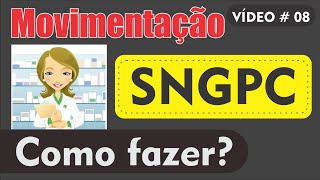 MOVIMENTAÇÃO SNGPC COMO FAZER INVENTÁRIO COMPRA E VENDA PASSO A PASSO [upl. by Northway163]