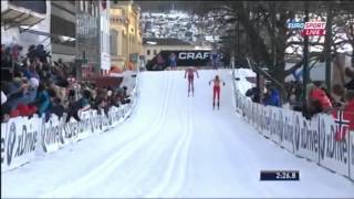 Biegi narciarskie w Drammen  sprint klasyczny  finał [upl. by Rolecnahc]