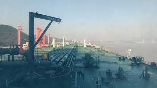 Berthing Of VLCC Time Lapse Arrival China🇨🇳 [upl. by Veronika457]