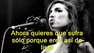 Amy Winehouse quotBest friendsquot  subtítulos en español [upl. by Cami]