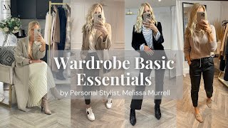 Wardrobe Basic Essentials with Personal Stylist Melissa Murrell  Styling the ever day woman [upl. by Ahsaelat720]