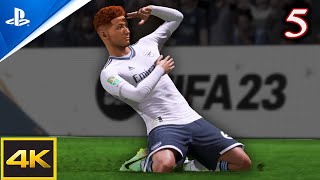 Part 5 HatTrick Hero Against Everton  FIFA 23  Player Career  Gameplay Walkthrough  PS5 4K [upl. by Parlin382]