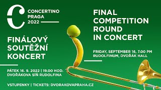 Concertino Praga 2022 – finálový soutěžní koncert [upl. by Horan]