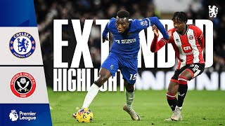 Chelsea 20 Sheffield Utd  HIGHLIGHTS  EXTENDED  Premier League 202324 [upl. by Rox]