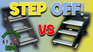 Step OFF MORryde Step Above vs Lippert Solid Step [upl. by Thilde]