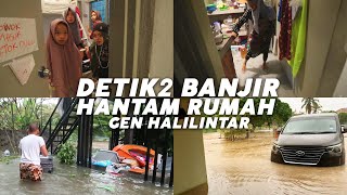 AIR BAH MENERJANG RUMAH GEN HALILINTAR BANJIR BANDANG SEKELILING PINGGANG SEJAUH MATA MEMANDANG [upl. by Hogarth]