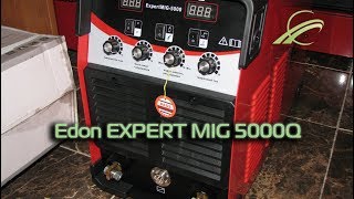 Edon EXPERT mig 5000Q полуавтоматВидео Краткий обзор [upl. by Anoynek]