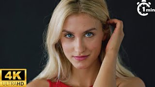 4K 1 Min Passionate Eye Contact Practice Video  Eye Gazing ASMR [upl. by Schurman]