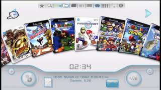 Wii system with Every Gamecube game and 237 Wii games  190 [upl. by Drawyeh222]