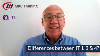 What Is The Difference Between ITIL 3 And ITIL 4 MKC Training [upl. by Beauvais]