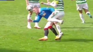 John Lundstram tackle vs Callum McGregor [upl. by Epilihp]