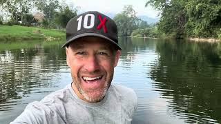 Paddle Boarding on the Sibun River Belize [upl. by Obbard275]