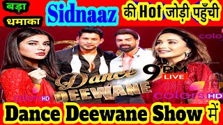 🔴Breaking SIDNAAZ का धमाकेदार PERFORMANCEDANCE DEEWANE 3 के SET पर Shehnaaz Gill Siddharth Shukla [upl. by Zeuqram]