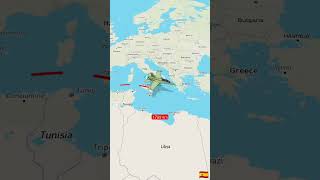 Distance between Madrid Spain to Tel Aviv Palestine moscowregion aviation ukrainerussiaborder au [upl. by Aierdna]