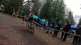 MFG Grand Prix 2024 cyclocross mens 40 cat 4 Woodland Park Seattle Washington [upl. by Tobe]