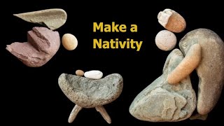 Christmas Rock Art  Make a Nativity  A Savior is Born [upl. by Archy]