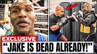 Evander Holyfield FIRST WORDS After TRAINING With Mike Tyson [upl. by Pirozzo]