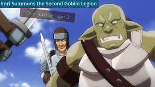 Enri Summons The Goblin Legion  Overlord Season 3 Episode 11 [upl. by Sherurd]