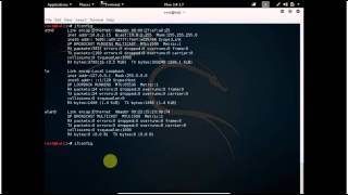 ifconfig on kali linux [upl. by Anyak]