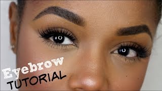 Eyebrow Tutorial  Ellarie [upl. by Haidabez]