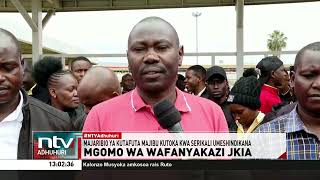 Wafanyikazi wa JKIA waapa kuanza rasmi mgomo wao kutokana na usimamizi wa uwanja huo [upl. by Iturk635]