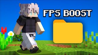 Boost Your FPS Using THESE Packs MCPE 121 [upl. by Aihsenot]