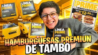 HAMBURGUESAS PREMIUN DE TAMBO VALEN LA PENA  Ariana Bolo Arce [upl. by Waldos]