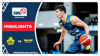 SBL 2021 Highlights  BBC MontheyChablais vs Starwings Basket [upl. by Leissam]