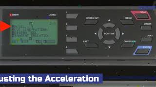 How to adjust the Acceleration on the Graphtec FC8600 [upl. by Notgnilliw156]