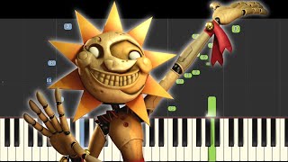 FNAF Security Breach  Superstar Daycare  Piano Tutorial [upl. by Araht954]