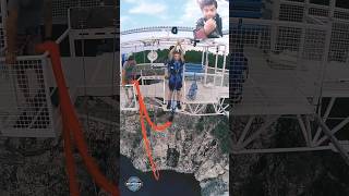 We Challenged Him NOT to Scream on a 200ft JUMP bungeejumping usa america dc baltimore [upl. by Aiyot]