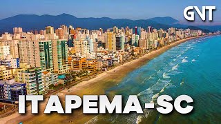 Conhecendo a Praia de Itapema  🇧🇷 Santa Catarina Brasil【4K】 [upl. by Ladiv]